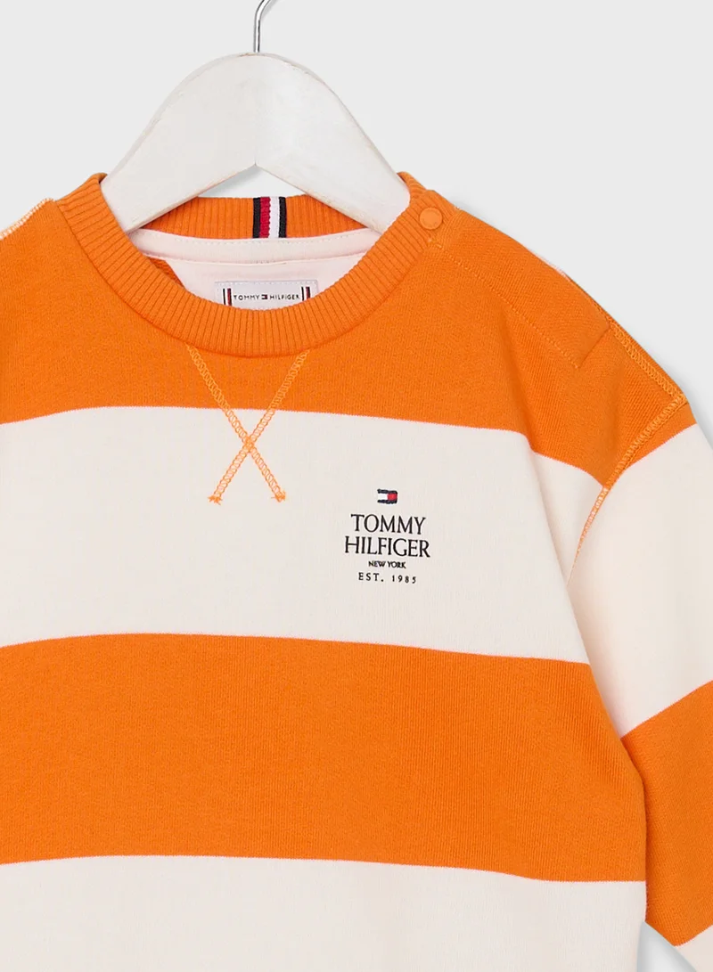 TOMMY HILFIGER Kids Striped Sweatshirts