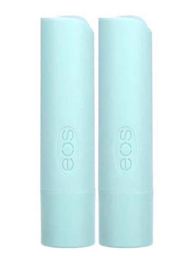 evolution of smooth Organic 100 Natural Shea Lip Balm Sweet Mint 2 Pack 0.14 oz 4 g Each - Image 1