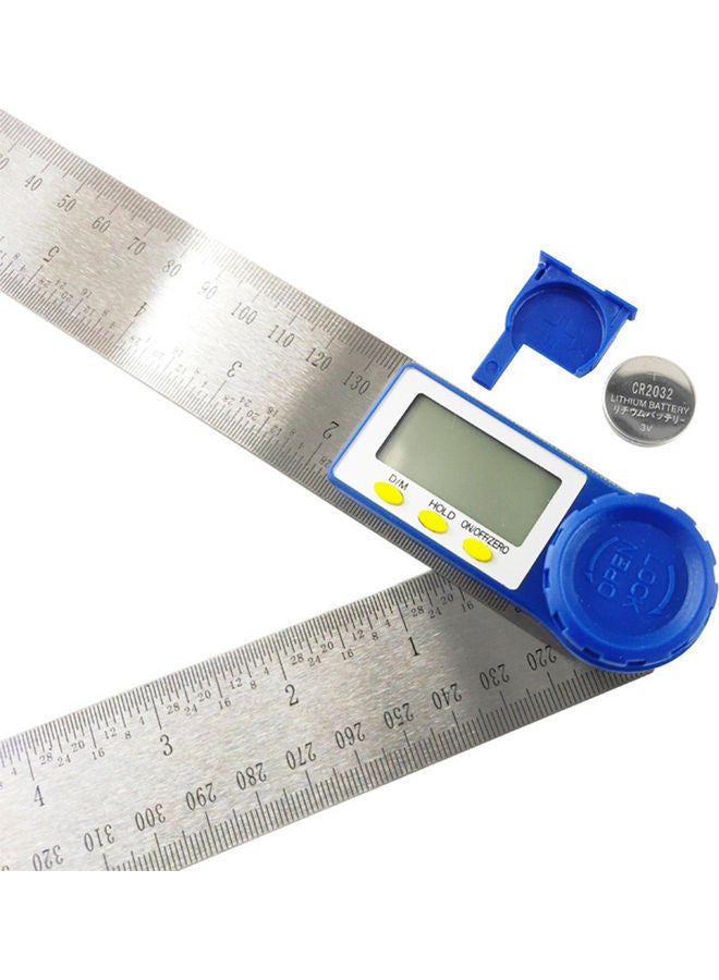 NIBEMINENT 7 Inch Digital Angle Ruler Blue  - Image 3