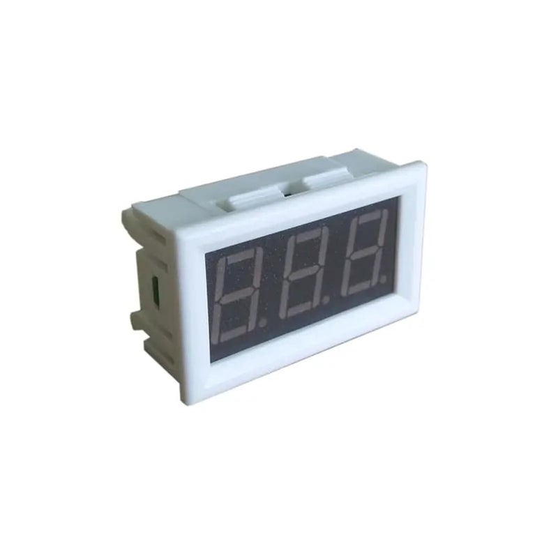 عداد التيار 1000 أمبير، عداد تيار رقمي LED، أمبيرمتر، جهد التغذية DC4.5-30V، مقياس أمبير، جهاز اختبار التيار، أحمر أزرق (غطاء أبيض - أحمر) - Image 3