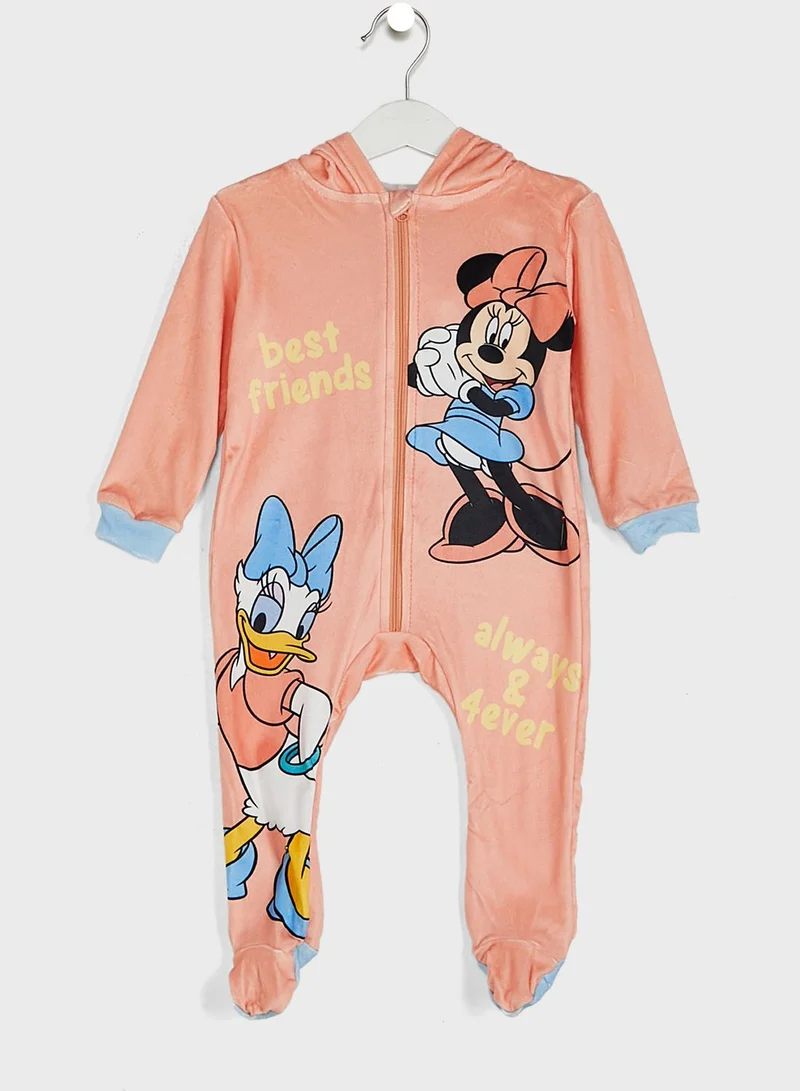 Disney Infant Minnie Mouse & Donald Duck Romper