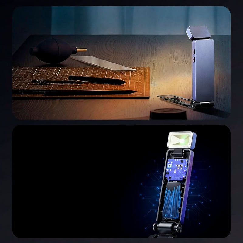 Reading Light: USB C Rechargeable, 3 Color Dimming Modes, 80-Hour Battery - Compact Portable Design, Flexible Adjustable Head LED Bookmark for Travel, Bedtime Reading, Book Lovers & Kids - Image 2