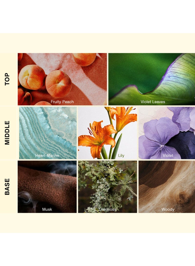 ISCENT | Marine Violet Serenade Oil Refill for Ensō Diffuser – 100ml Signature Scent with Red Fruits, Violet & Oakmoss | A Serene Fusion of Aquatic Florals & Soft Woods for Your Home - Image 2