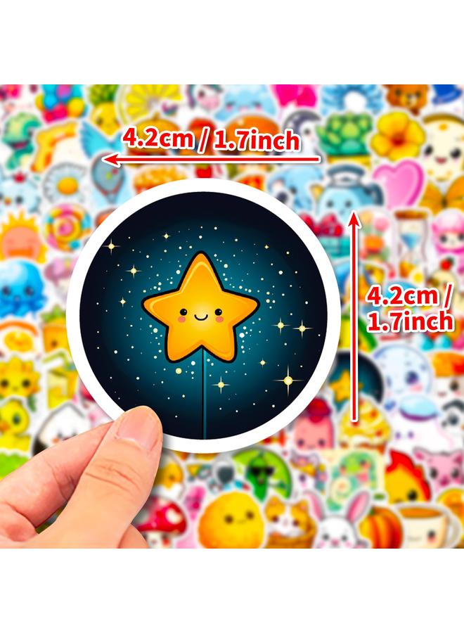 Bluejw 100 Small Size Small Fresh Animal Food Stickers Hot DIY Luggage Cup Notebook Stickers - Image 3