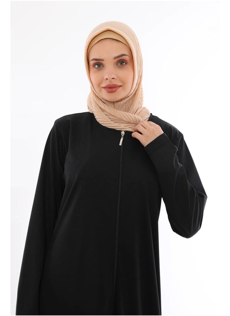 SoBe Zippered, flexible, non-sweating lycra fabric, wide-format prayer dress. Made in Turkey  - Image 3