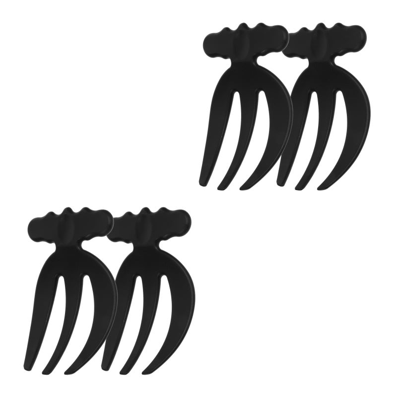 4 pcs Salad Claws Reusable Salad Forks Vegetable Forks Mixing Forks - Image 1