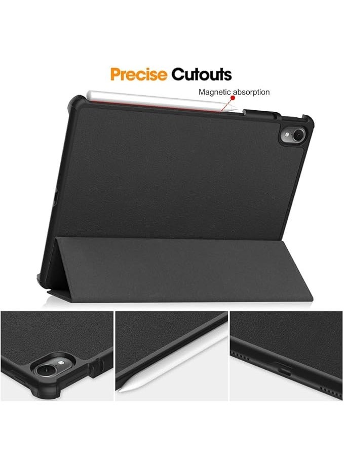 Case for Huawei MatePad 11.5 S 2024, MatePad 11.5" S, MatePad Air 11.5, Slim Smart Cover Cases Protective Case in PU Leather - Black - Image 5