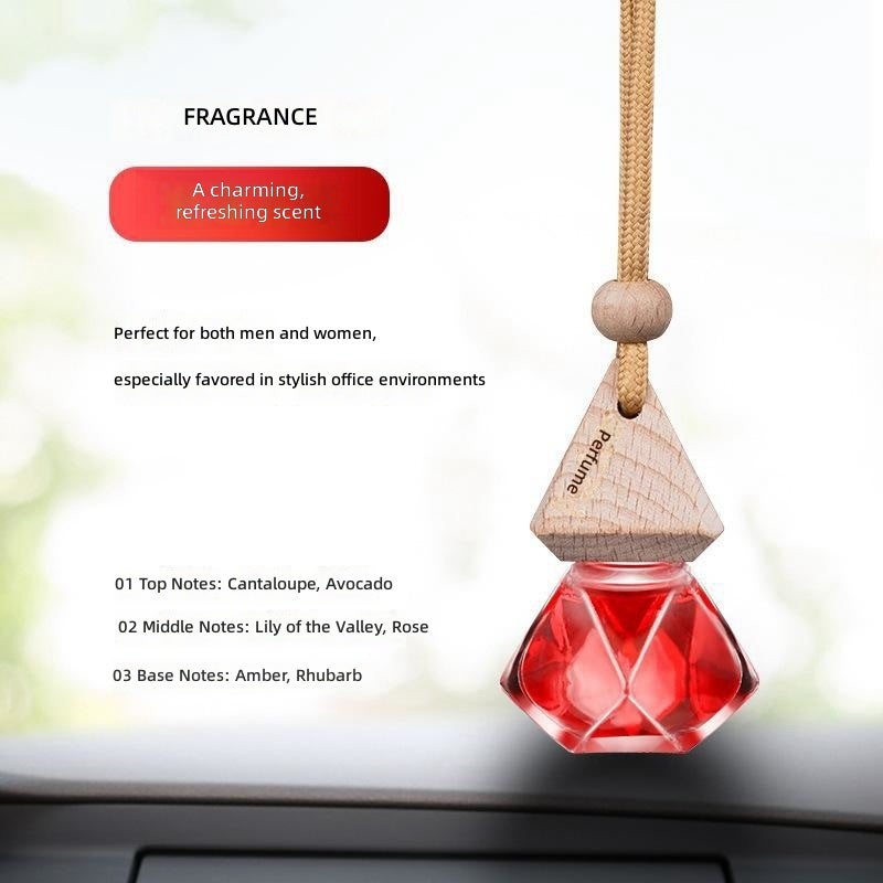 معلقات معطرة للسيارة عطر جديد طويل الأمد، عطر خفيف فاخر للسيارة، مستلزمات تزيين معطرة للسيارة - Image 1