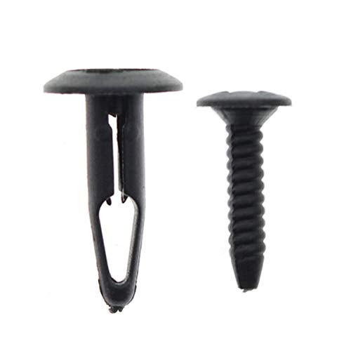 MOTOALL Plastic Bumper Rivet Clips MOTOALL Fastener Screw for Rhino 450 660 Yamaha Rhino Fender Hood Body 100Pcs - Image 4