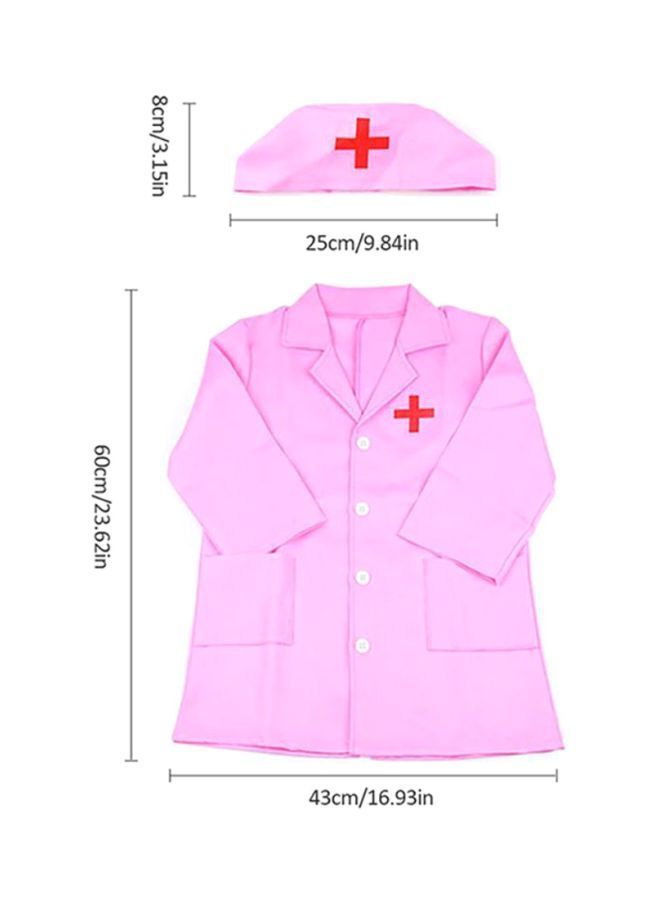 نيبمينينت مجموعة ألعاب أدوات الطبيب للعب التظاهري مع زي 10x10x3سم - Image 2