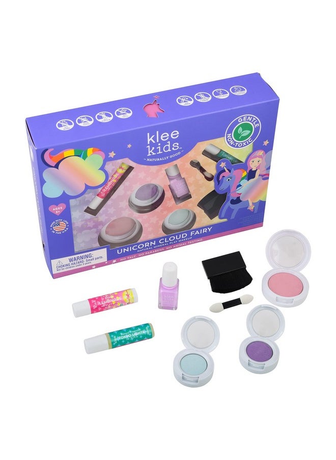 LunaStar - Luna Star Naturals Klee Kids Deluxe Play Makeup Kit. Gentle And Nontoxic. Made In Usa. (Unicorn Cloud Fairy) - Image 1