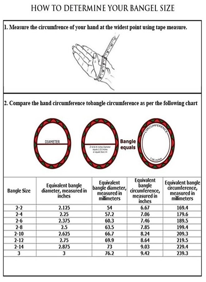 ZIVOM® 22K Gold Plated Classic American Diamond CZ Bangle Set Of 4 Gift - Image 5