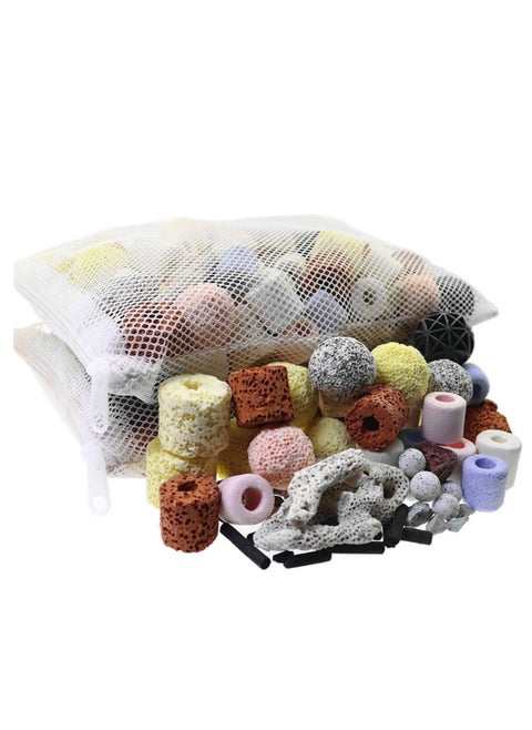Aquarium Biological Filter Materials Bag 500 Gram 1 Set