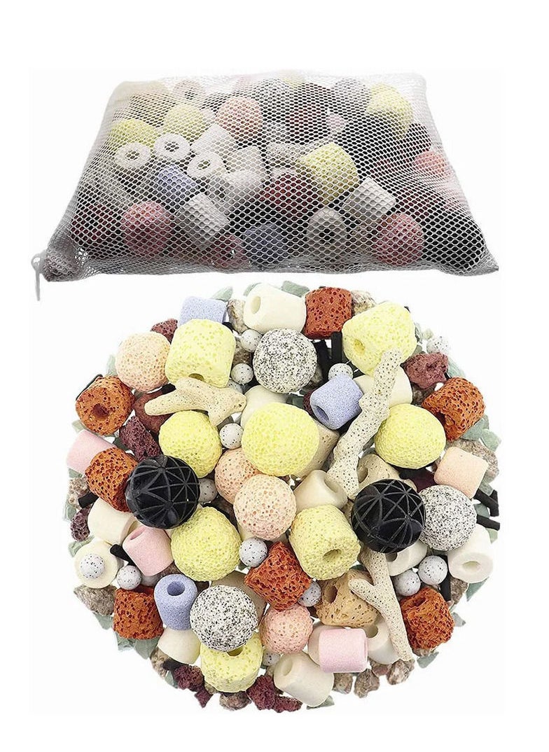 Aquarium Biological Filter Materials Bag 500 Gram 1 Set