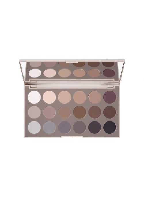 Morphe 18CT Makeup Palette - Matte Essentials Artistry Palette with Cool-Toned, All Matte Shades - Made to Build, Blend & Layer Flawlessly for Everyday, Versatile Makeup Looks (0.68 oz)