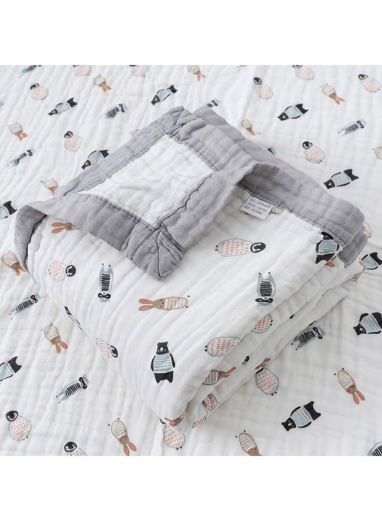 Loquat Pure Cotton Cartoon Printed Bath Towels