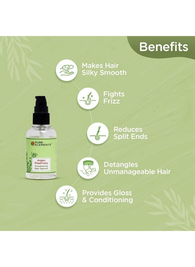 Pure Elements Argan Rosmary Smoothening Hair Serum  - Image 2