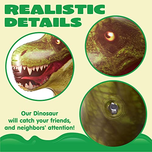 JOYIN 62” Giant T-Rex Dinosaur Inflatable for Party Decorations, Birthday Party Gift for Kids and Adults, Dinosaur Pool Toys (Over 5Ft. Tall) - Image 2