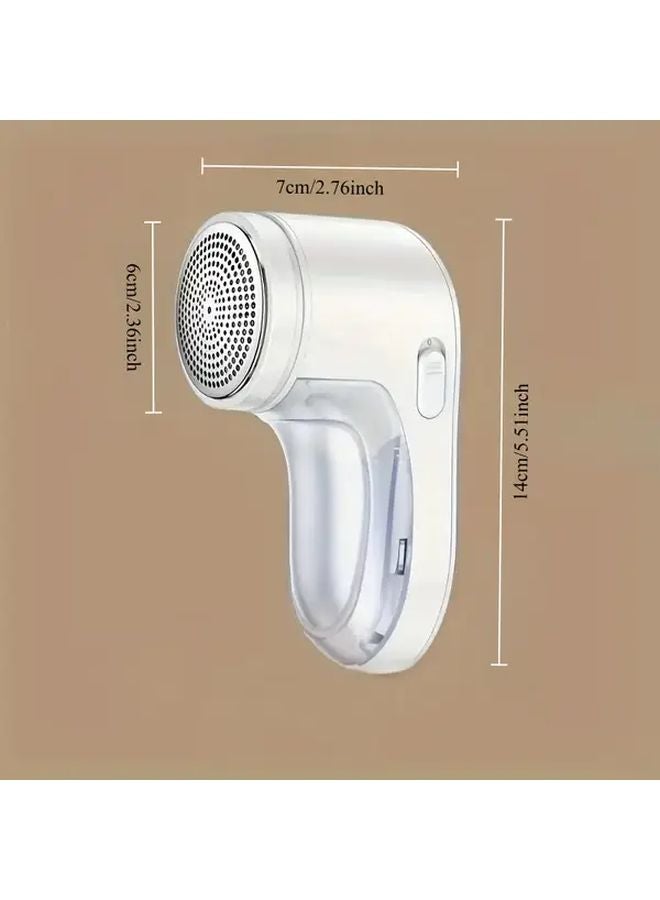 Pink USB Fabric Shaver Lint Remover For Clothes Bedding Carpets Handheld Ball Remover - Image 3