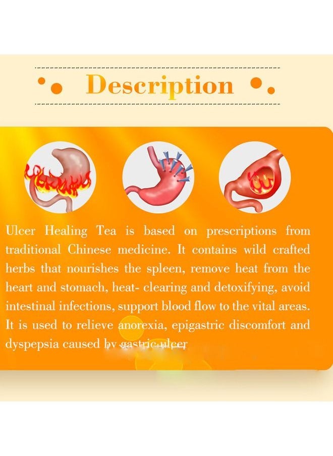 Generic - ulcer healing tea treatment stomach herbal tea Nourishing - Image 1