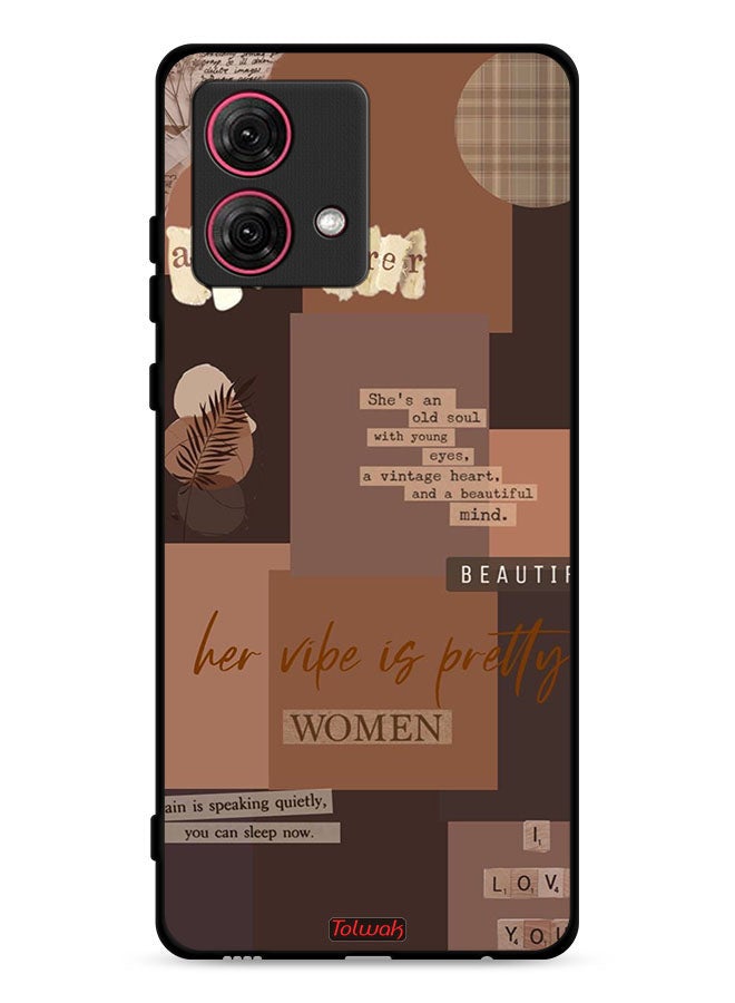 Tolwak غطاء حماية موتورولا موتو G84 5G للنساء المغامرات - Image 1