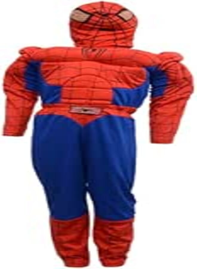Fabric Fancy Dress Childrens Made Of With The Design Their Favorite Superhero Character To Live Different Atmosphere And Add More Fun For Kids - Multi Color 