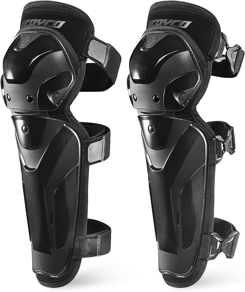 Scoyco Adjustable Motorcycle Knee Guards - Image 1