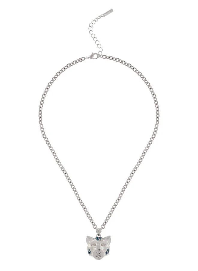 Karen Millen Leopard Pendant Necklace