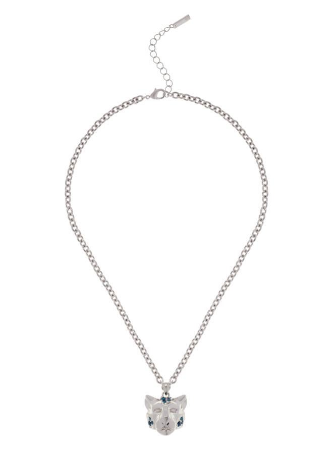 Karen Millen Leopard Pendant Necklace - Image 1