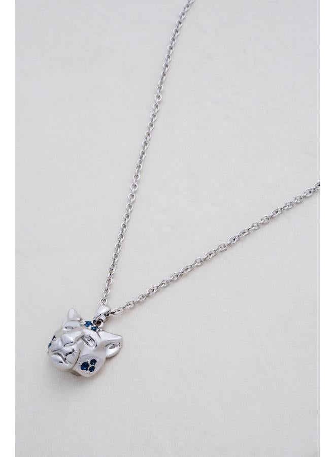 Karen Millen Leopard Pendant Necklace - Image 4