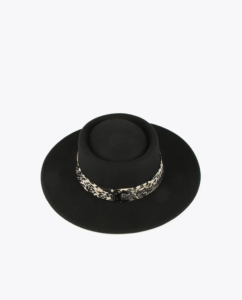 Lola Casademunt Hat with jacquard band