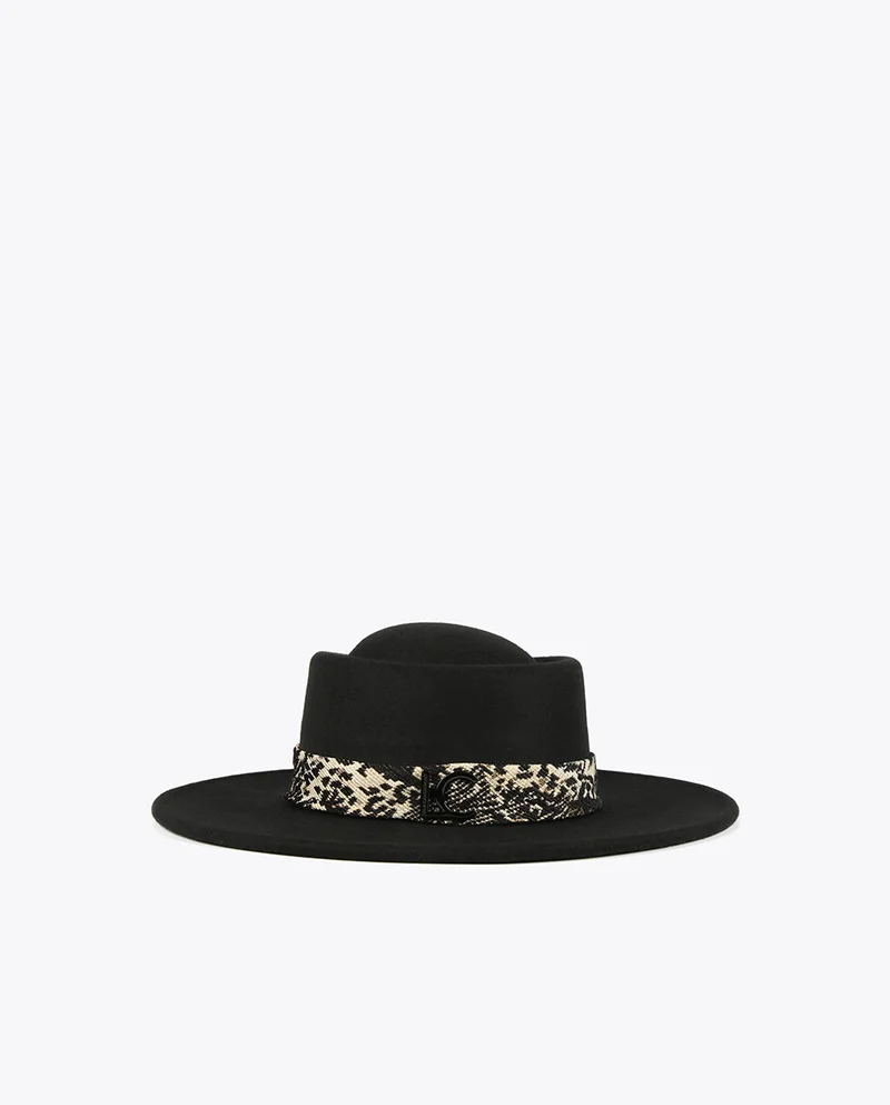 Lola Casademunt Hat with jacquard band