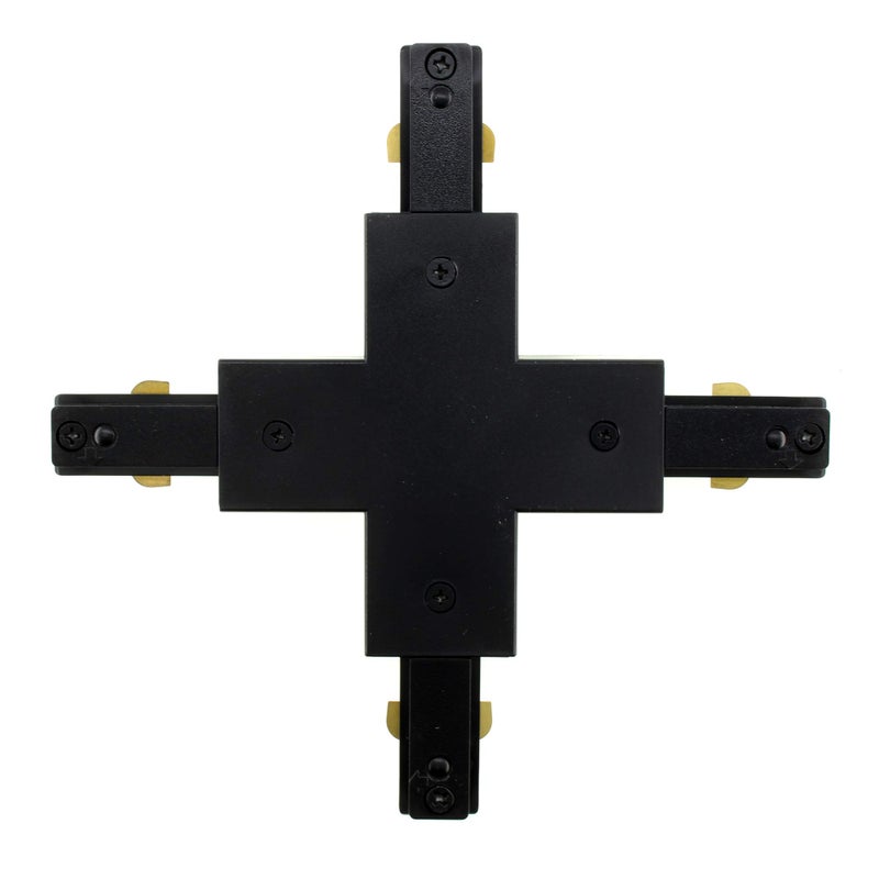 HALO Lighting LZR214MB Lazer Track LAZER XConnector 4Track Joiner Matte Black