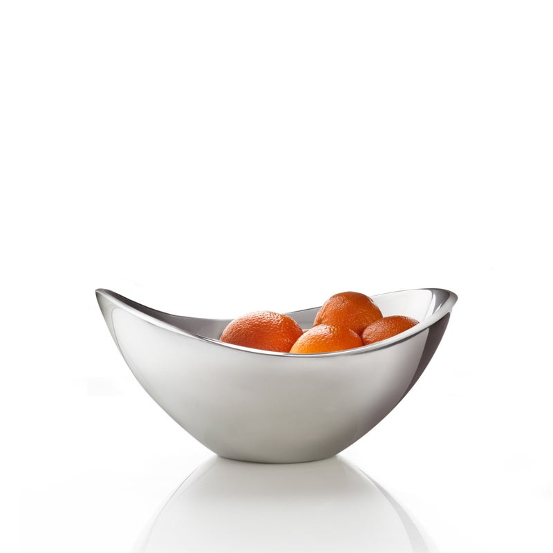Namb Butterfly Bowl 7 Inch Small Decorative Serving Bowl Perfect for Individual Use Elongated WingInspired Curves Elegant Metal Dining Accent Modern Table Dcor Freezer Oven Safe