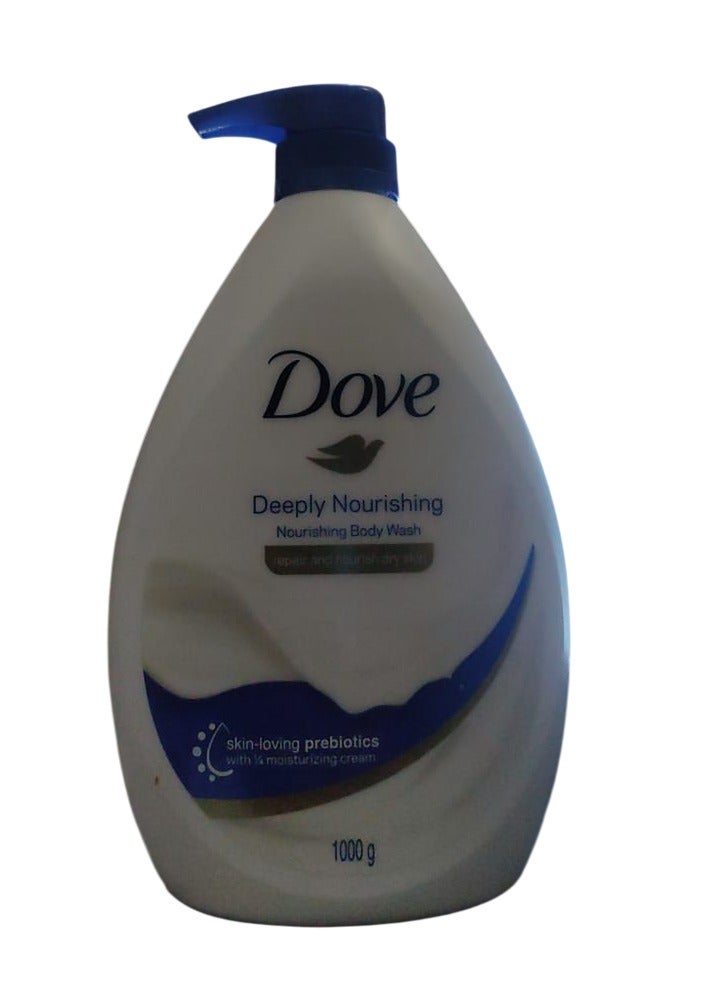 Dove Deeply Nourishing Body Wash Repair And Nourish Dry Skin 1000 ML - Image 2