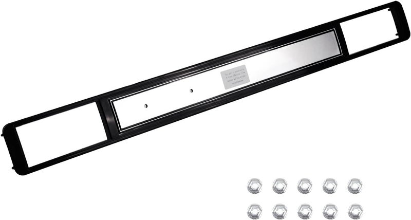 KITONLA Dash AC Vent Plate Brushed Air Condition Cover for 1973-1980 Chevrolet GMC C10 Truck Blazer Sub - Image 1