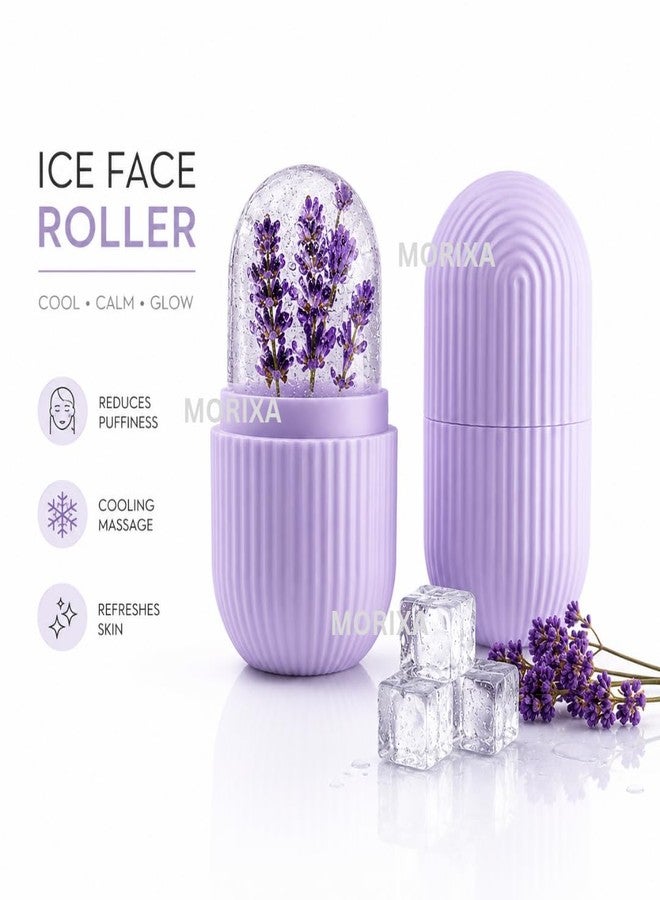 MORIXA Ice Roller for Face & Eyes (2 Pieces, Multicolor) – Reusable Facial Ice Roller for Puffy Eyes, Glowing Skin, Pore Tightening, Edema Relief, Skin Cooling & Relaxation for Women & Men - Image 3
