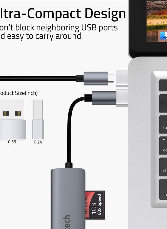 USB to USB c Adapter (Silver)