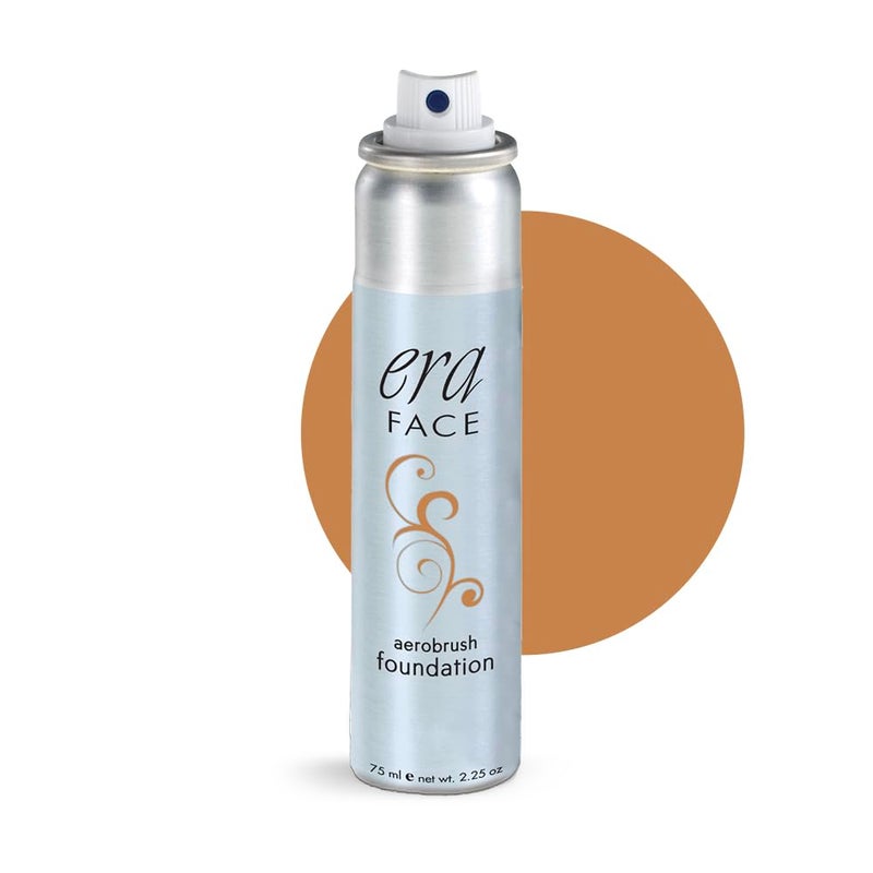 ERA Beauty ERA Face spray makeup (R8 Amber, 2.25 oz) - airbrush foundation, everyday, buildable, professional spray on cosmetics by Era Beauty - Image 1