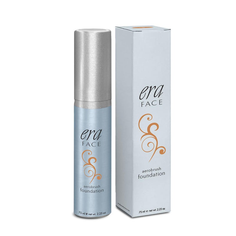 ERA Beauty ERA Face spray makeup (R8 Amber, 2.25 oz) - airbrush foundation, everyday, buildable, professional spray on cosmetics by Era Beauty - Image 2