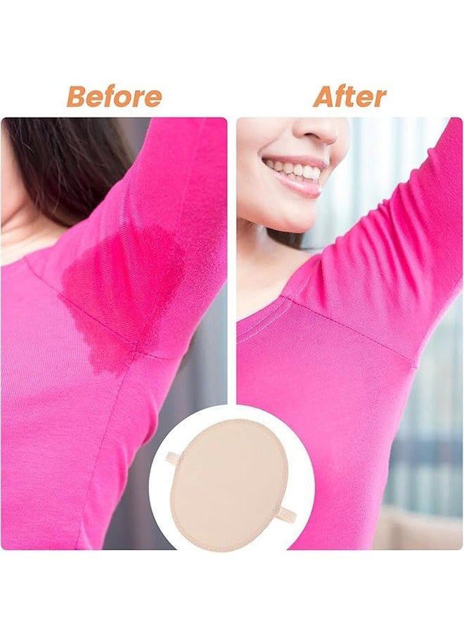 Generic - Underarm Sweat Guard Pads 1 Pair, Breathable Absorbent Sweat Pads, Soft Fabric Armpit Sweat Pad with Adjustable Shoulder Strap, Reusable and Washable Sweat Patch Suitable for Men and Women - Image 1