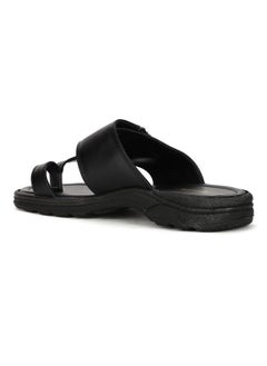 Bata Bata NEW TOPPER Black Casual Slipon Open Toe Toe Ring Thong Slipper For Men UK Size- 9  - Image 3