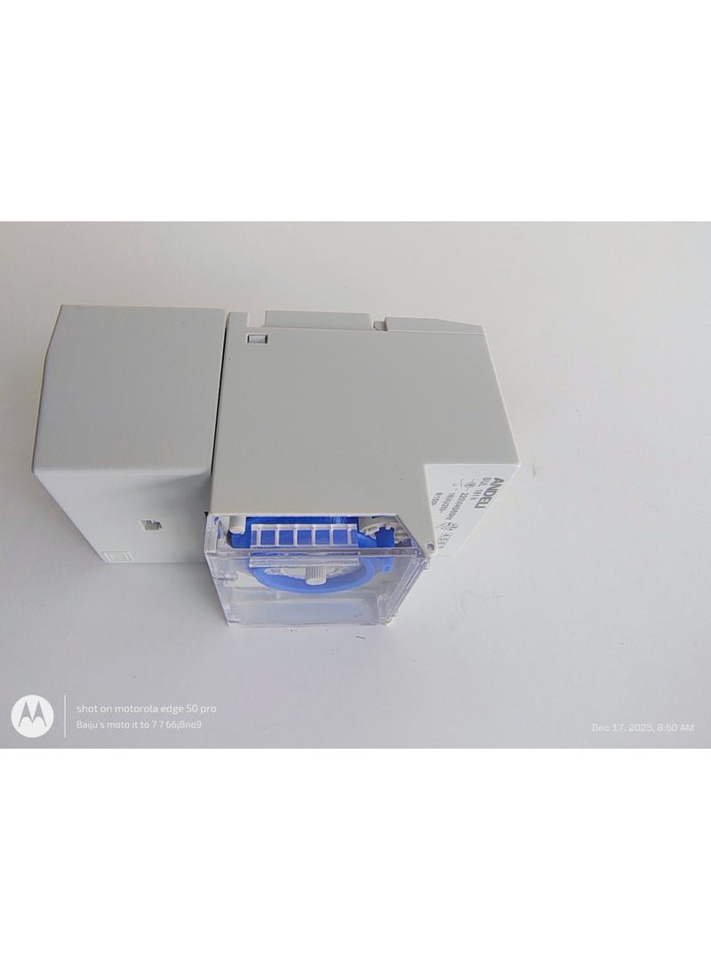 ANDELI Mechanical, 24-Hour, DIN Rail Mount Timer. - Image 3