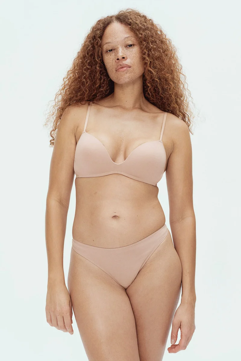 اتش اند ام حمالة صدر بوش اب من القطن بدون أسلاك