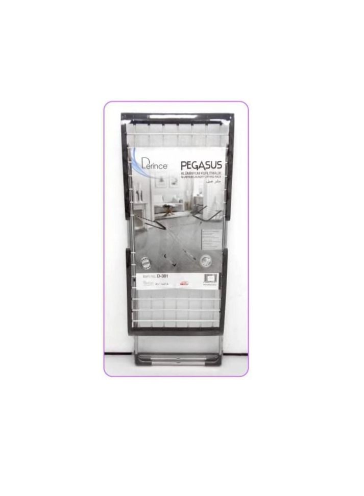 "Derince" Pegasus Aluminium indoor & outdoor Clothes Dryer, Silver  - Image 3