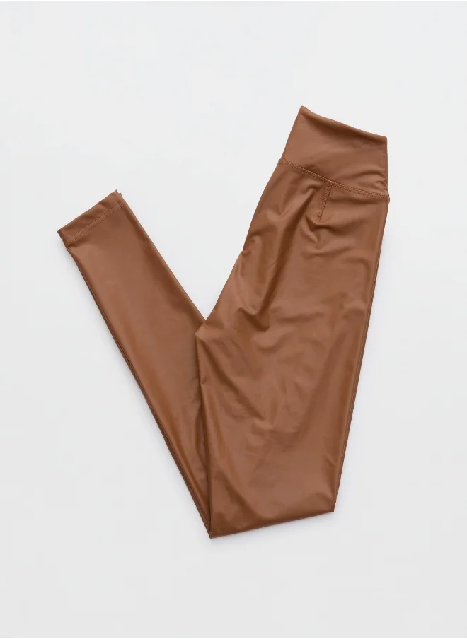 آري من امريكان ايجل OFFLINE By Aerie Real Luxe Faux Leather Legging