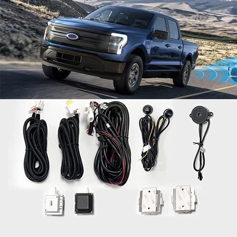 BY-J Car Blind Spot Detection System - 24GHz Millimeter Wave Radar Sensor Monitoring Kit for SUVs, Trucks, and RVs - Image 1