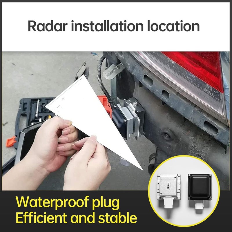 BY-J Car Blind Spot Detection System - 24GHz Millimeter Wave Radar Sensor Monitoring Kit for SUVs, Trucks, and RVs - Image 4