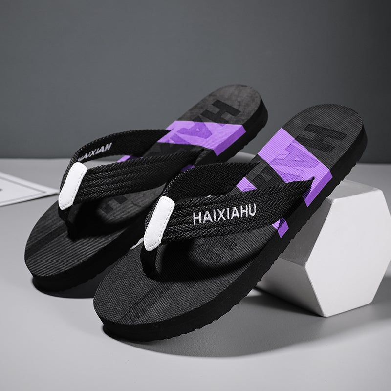 Guangdong Flip-Flops Men'S Summer Trendy Outerwear Sports Boys Flip-Flops Vietnam Wear-Resistant Beach Sandals - Image 2