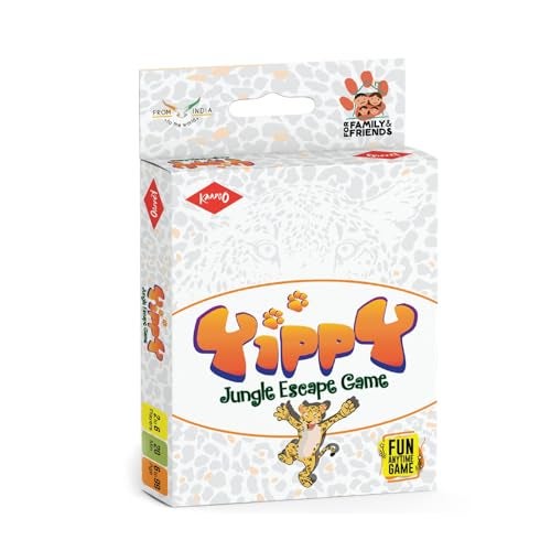 KAADOO Yippy Suspense-Filled Animal-Themed Game for Kids 7+ & Family, Wildlife | Play Anywhere | Perfect for Game Nights and Return Gifts | Made in India - Image 1